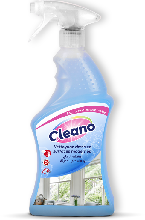 Nettoyant vitres et surfaces modernes